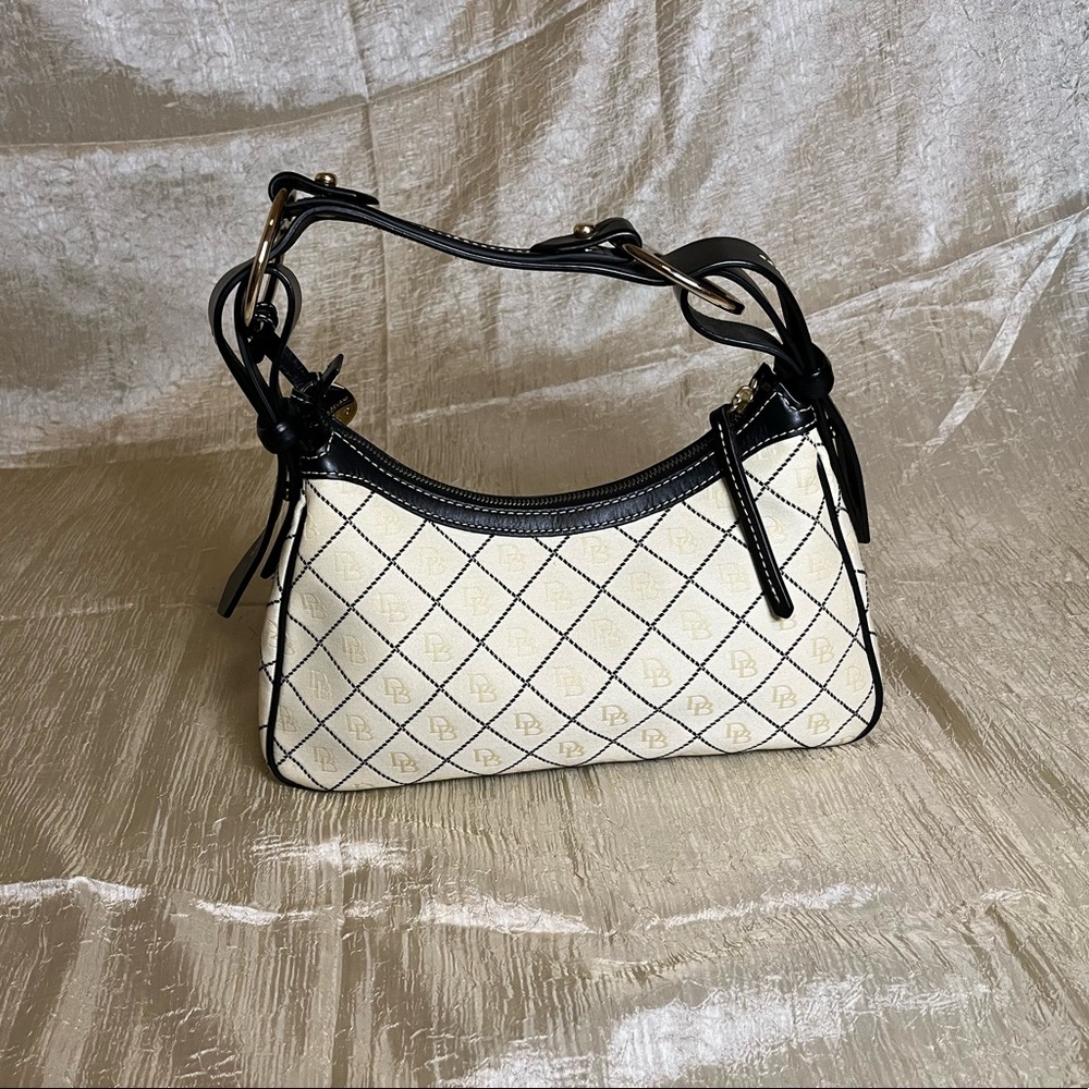 COPY - Small Dooney & Bourke Cream Canvas Purse